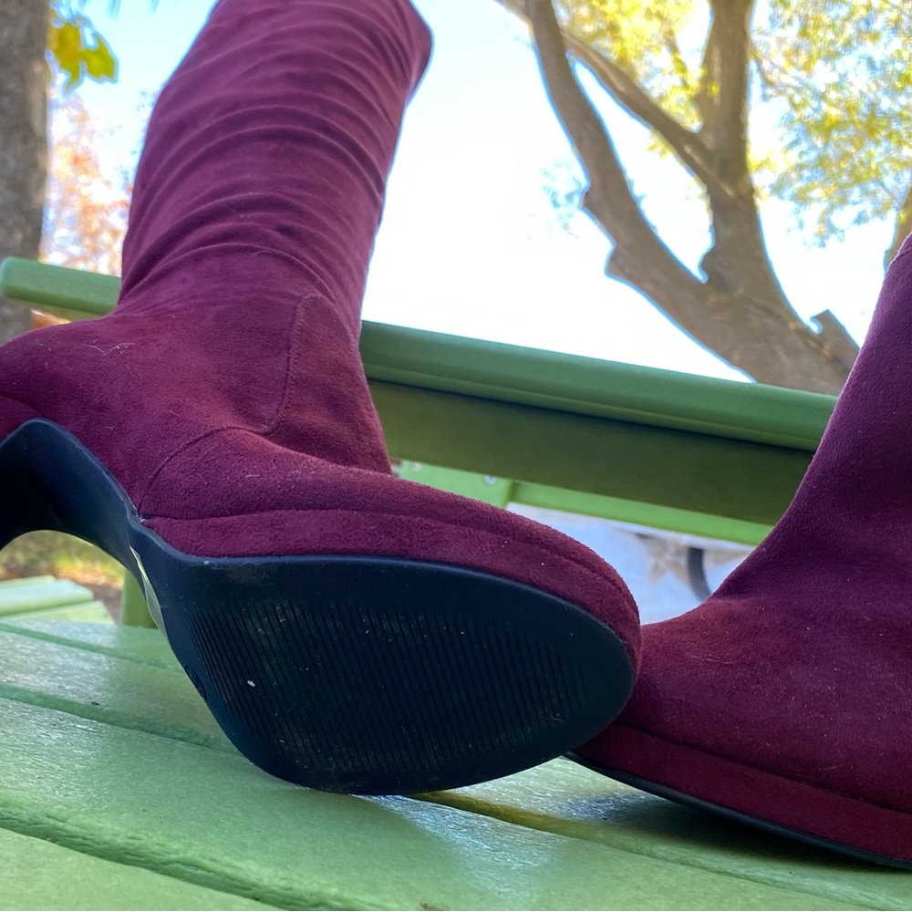 Over the knee platform boot - Picture 4 of 4